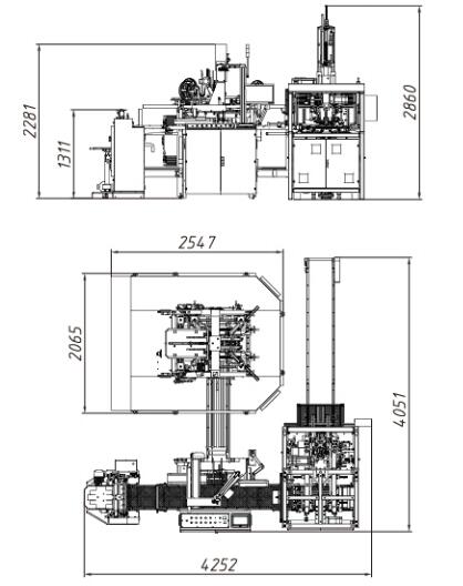 Rigid box making machine, Rigid box maker, Rigid box line